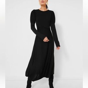 Tuckernuck Pomander Place Black Brielle Sweater Dress